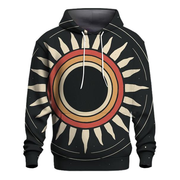 Eclipse Corona Petal Rings premium hoodies