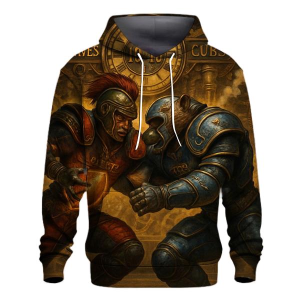 Clockwork Field Duel Braves Versus Cubs hoodie styles