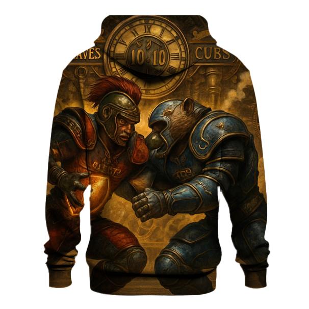 Clockwork Field Duel Braves Versus Cubs hoodie styles
