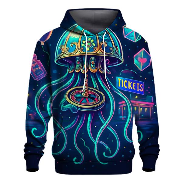 Clockwork Jellyfish Carnival zip-up hoodies