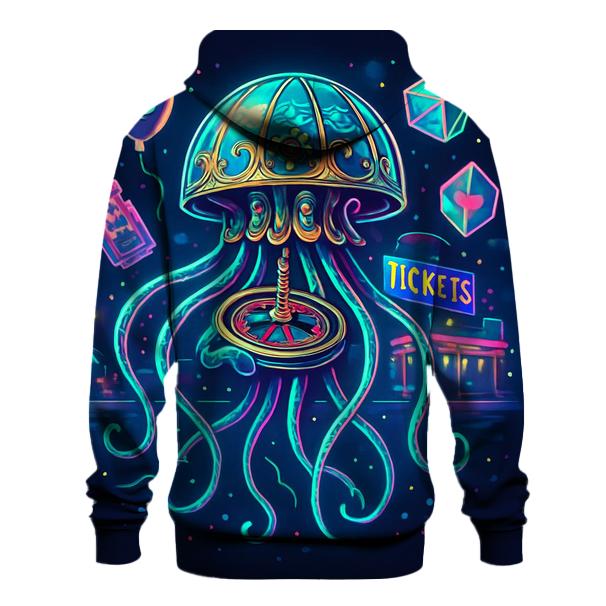 Clockwork Jellyfish Carnival zip-up hoodies
