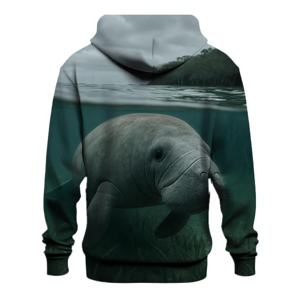 Estuary Drifter West Indian Manatee hoodie trends