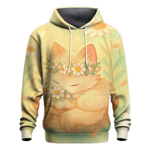 Sunbeam Meadow Basket Kitten hoodie styles