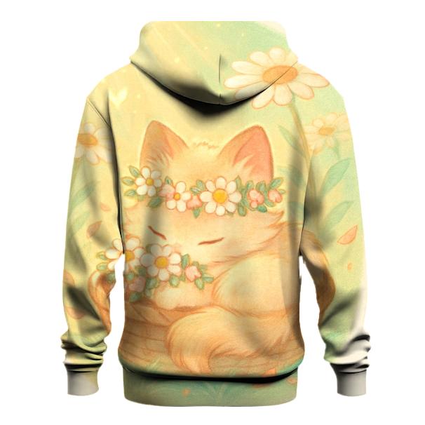 Sunbeam Meadow Basket Kitten hoodie styles