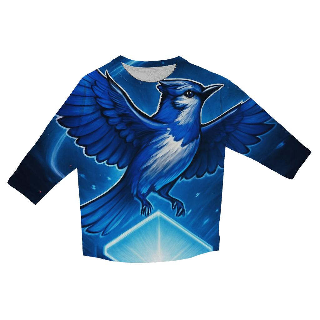 Aurora Flight Blue Jays Diamond trendy 3/4 sleeve tops