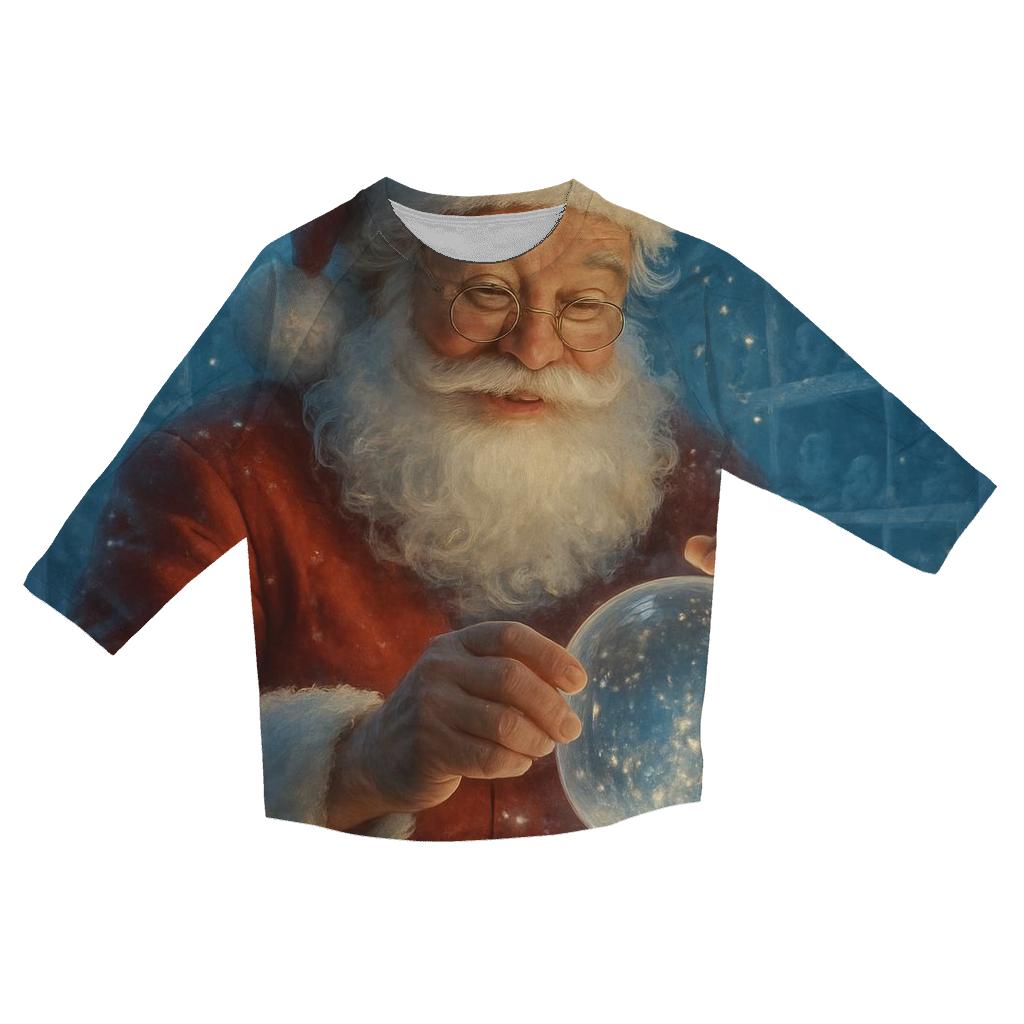 Crystal Workshop Starlight Santa designer 3/4 sleeve blouses