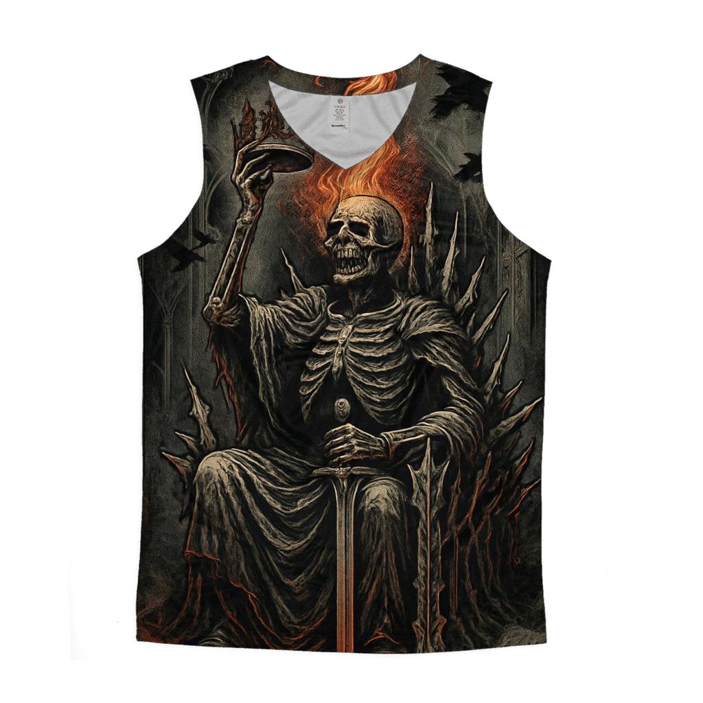 Throne Of The Ash Crown Sovereign designer workout tanks