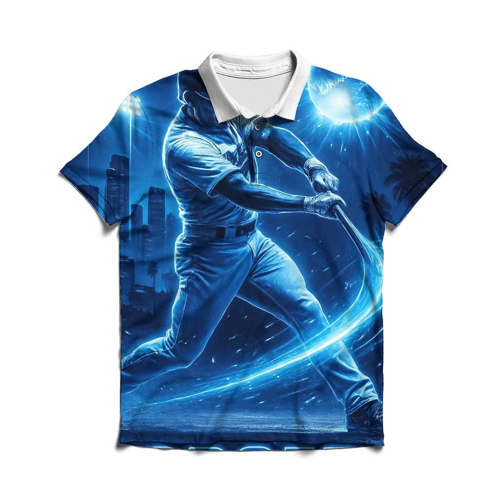 Electric Swing Over The Skyline premium cotton polo shirts