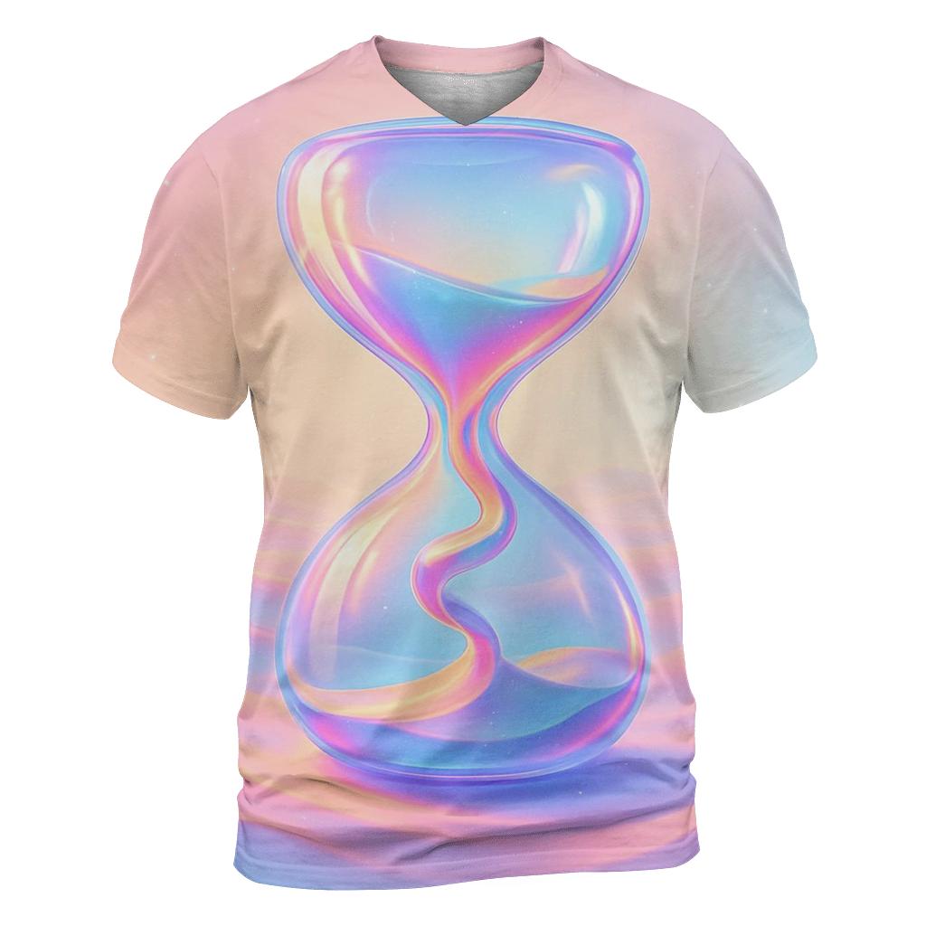 Aurora Sandglass Mirage statement graphic shirts