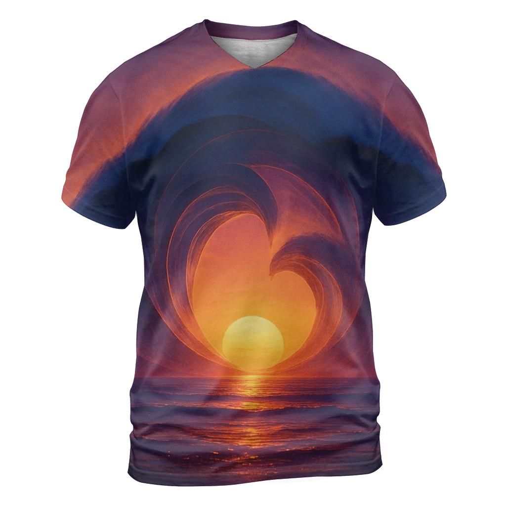 Ember Tide Cathedral unique graphic print tees