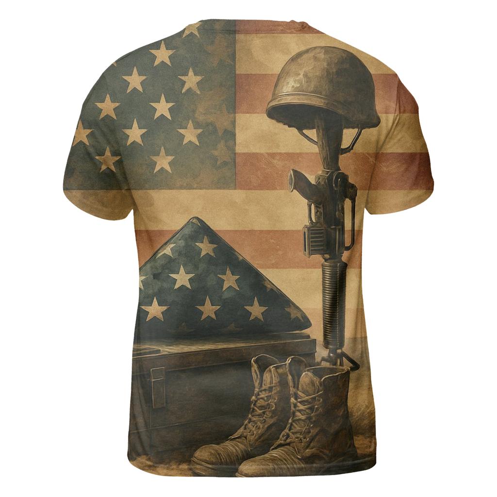 Desert Memorial In Wind And Light designer pattern shirts