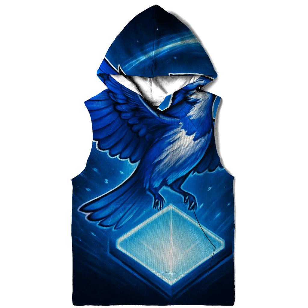 Aurora Flight Blue Jays Diamond embroidered hoodies