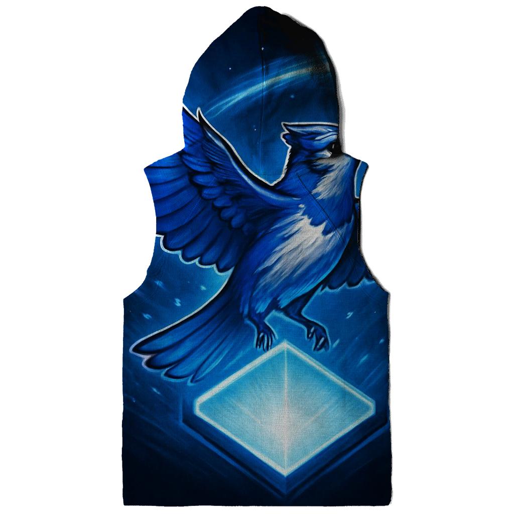 Aurora Flight Blue Jays Diamond embroidered hoodies