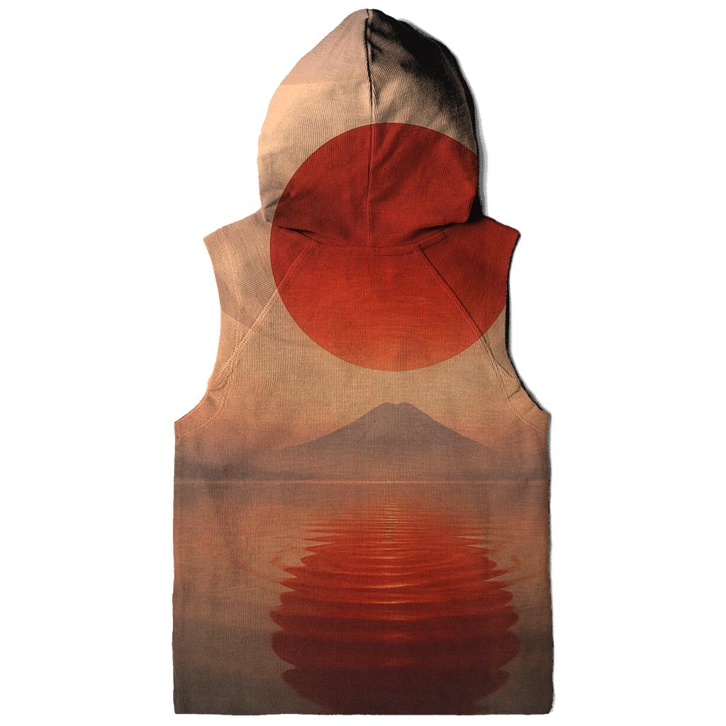 Rising Sun Mist Over Water custom hoodies