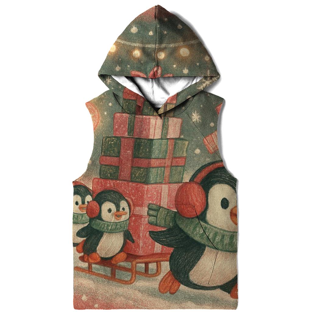 Mischief Penguin Postal Parade In A Snow Globe Street designer hoodies