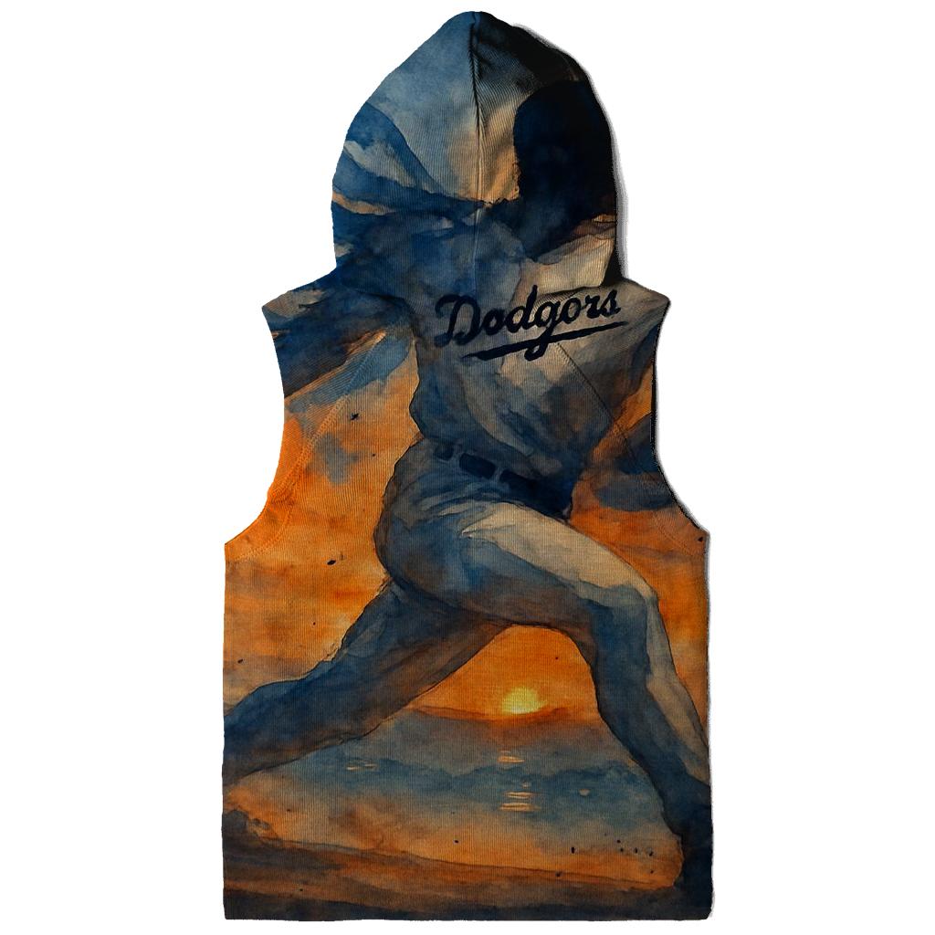Coastal Windup In Sunset Glow graphic hoodies