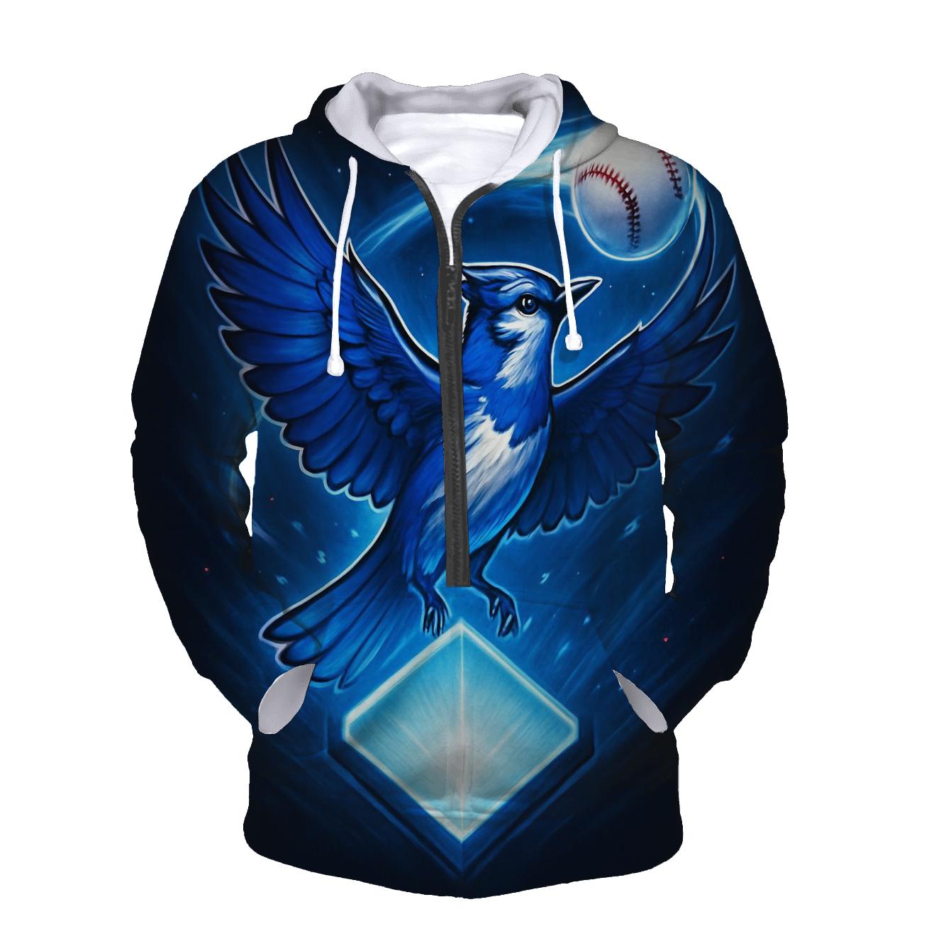 Aurora Flight Blue Jays Diamond premium hoodies