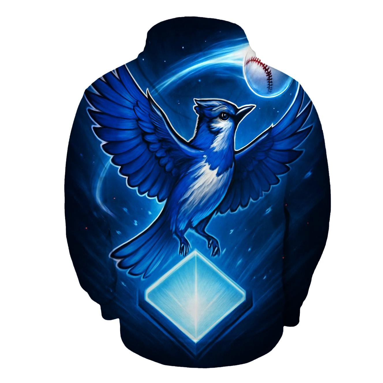 Aurora Flight Blue Jays Diamond premium hoodies