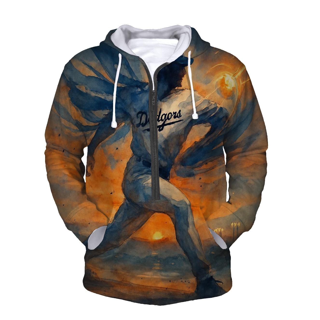 Coastal Windup In Sunset Glow hoodies fashion