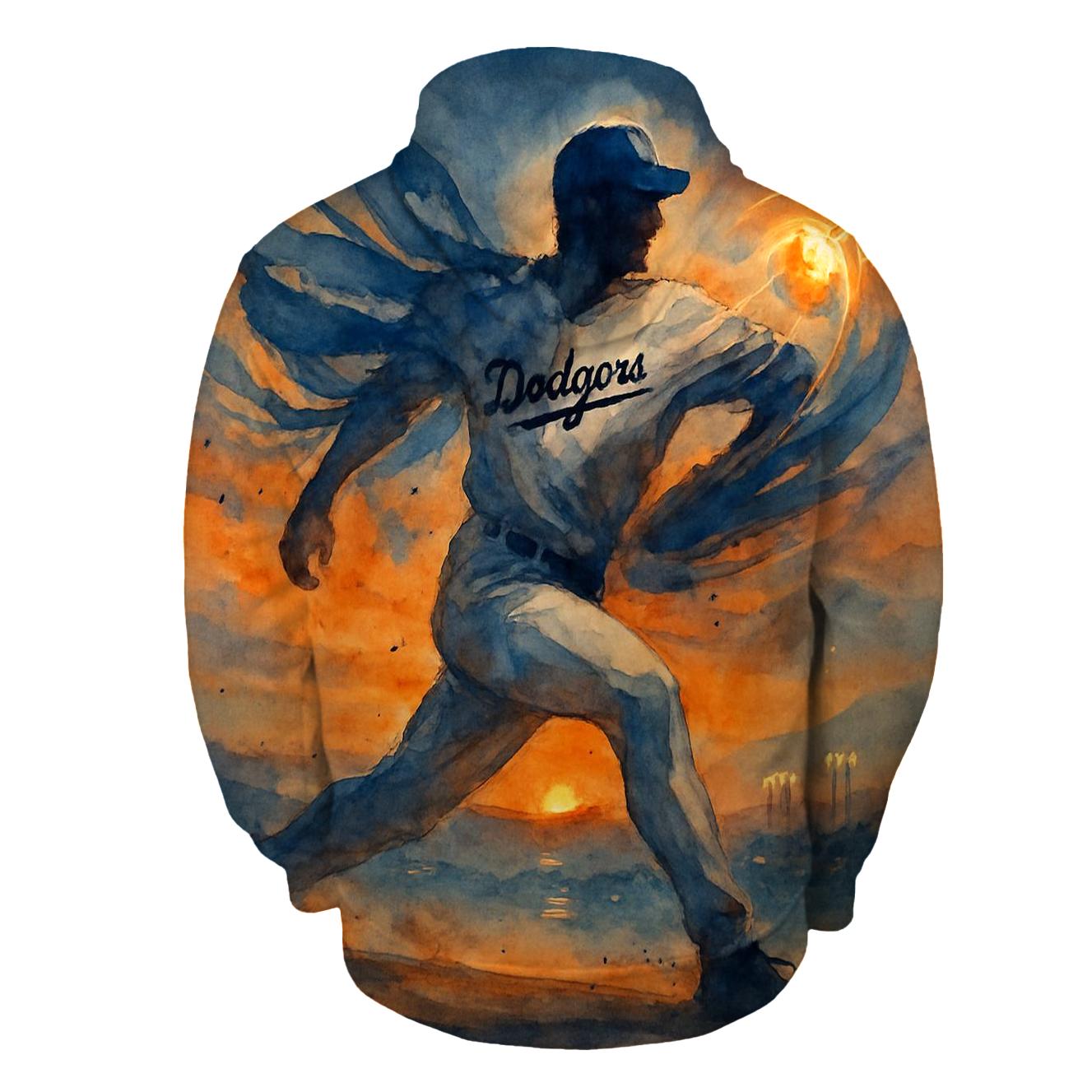 Coastal Windup In Sunset Glow hoodies fashion