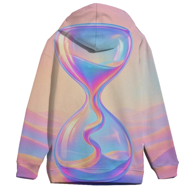 Aurora Sandglass Mirage printed hoodies