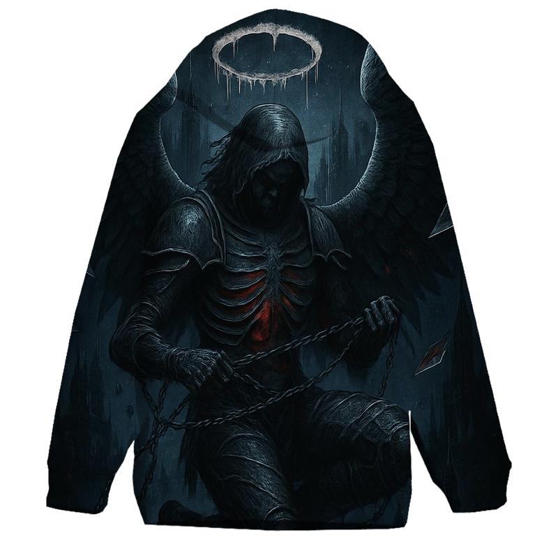 The Obsidian Vesper Seraph hoodies fashion