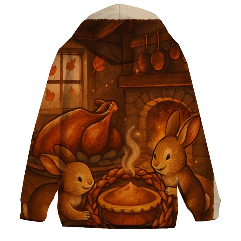 Candlelit Cornucopia Cottage Feast hoodies fashion