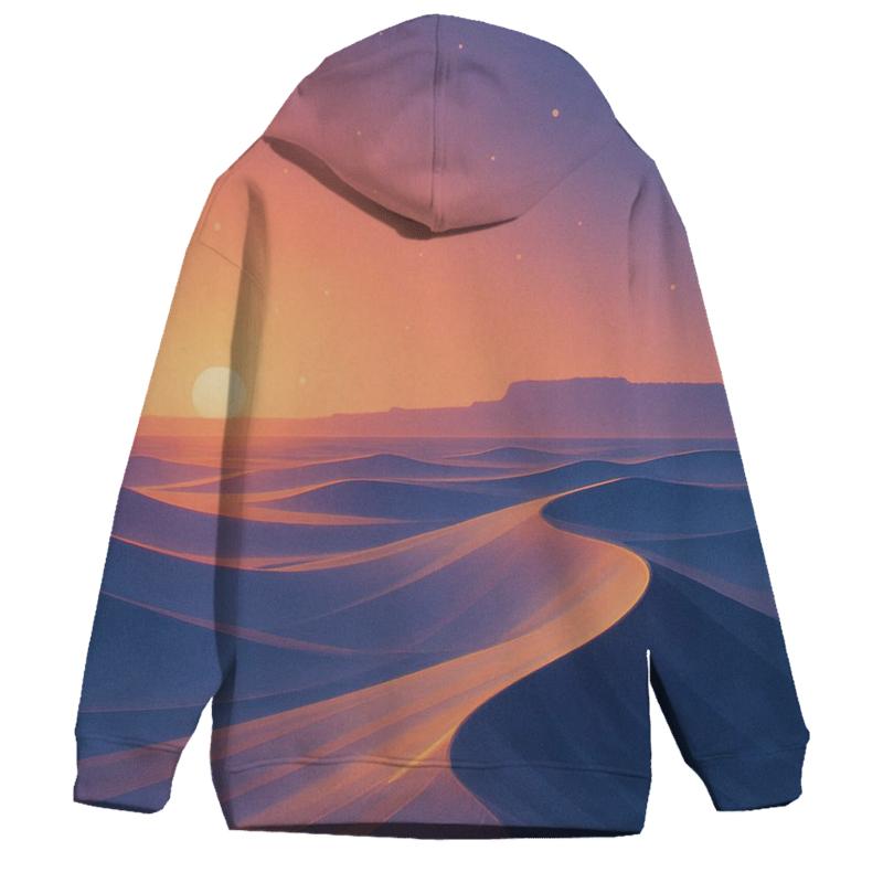 Lavender Wind Over Glass Dunes heavyweight hoodies