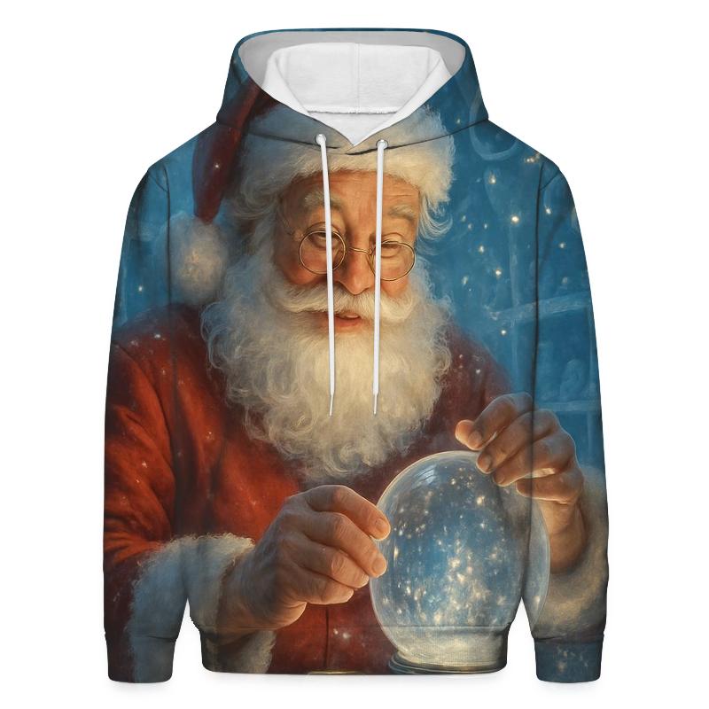 Crystal Workshop Starlight Santa heavyweight hoodies