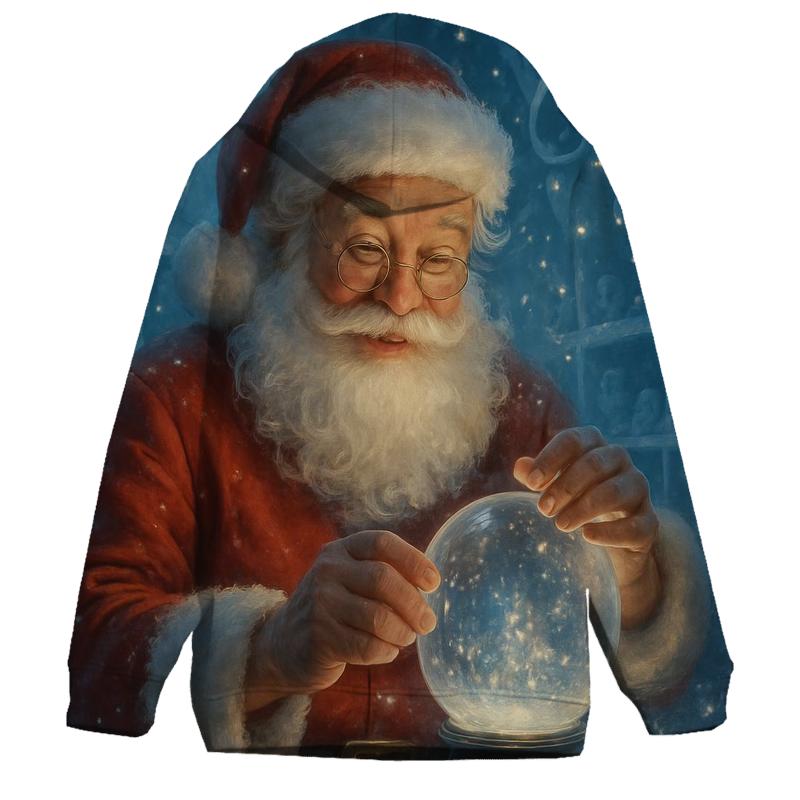 Crystal Workshop Starlight Santa heavyweight hoodies