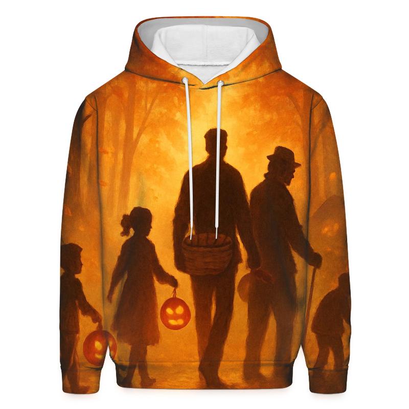 Golden Hour Gratitude Lantern Trail heavyweight hoodies