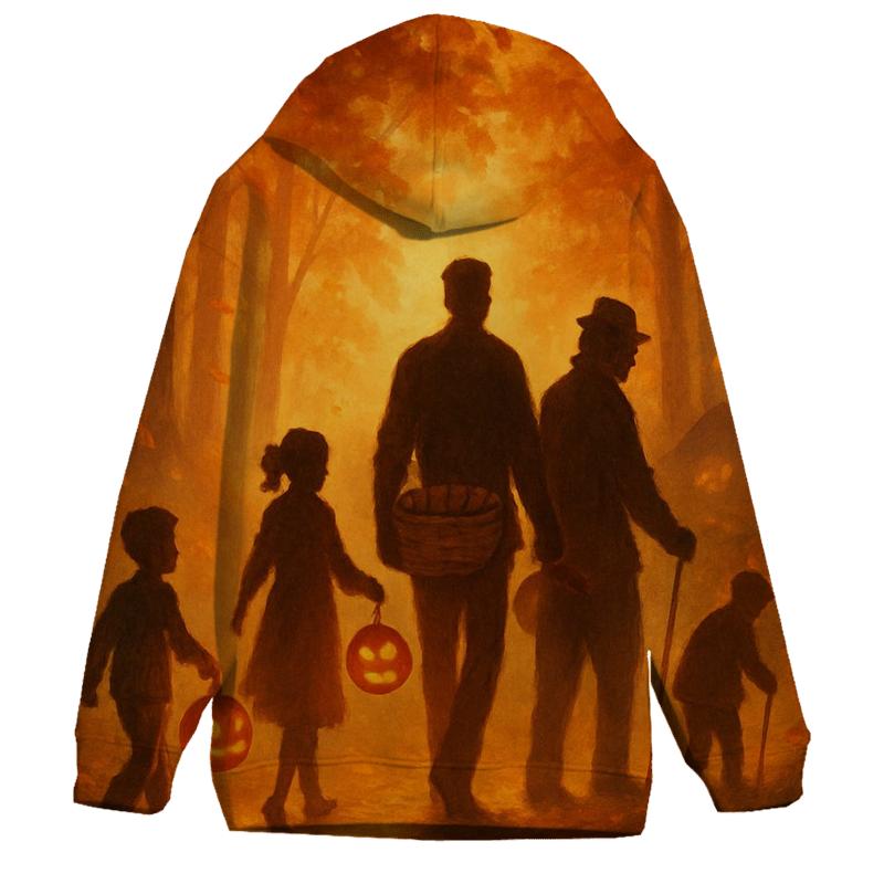 Golden Hour Gratitude Lantern Trail heavyweight hoodies