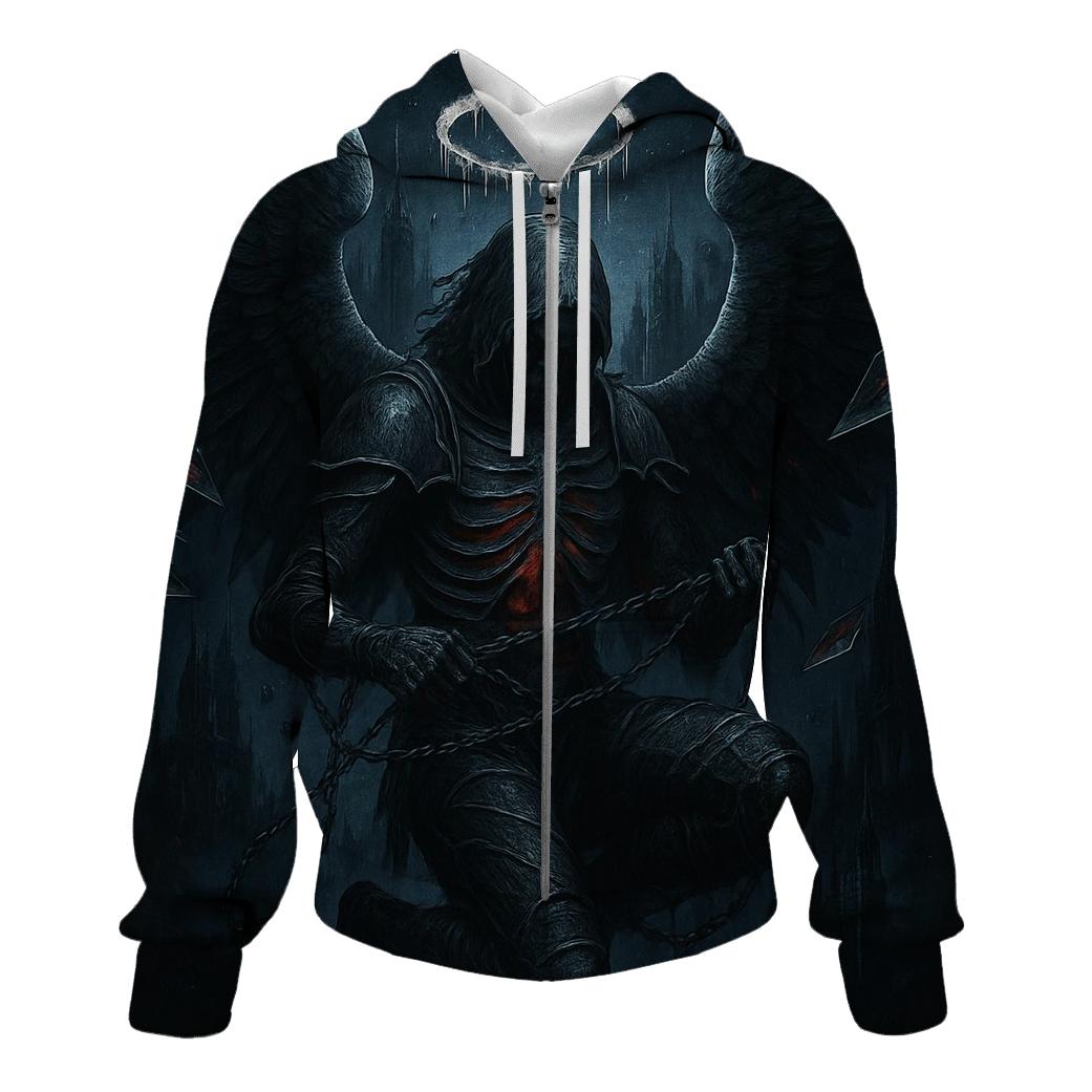 The Obsidian Vesper Seraph premium hoodies