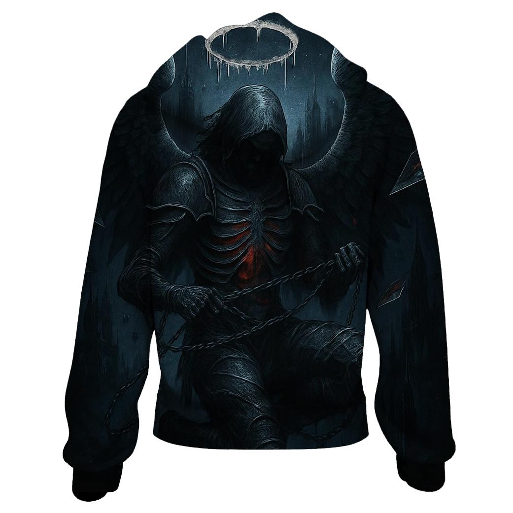 The Obsidian Vesper Seraph premium hoodies