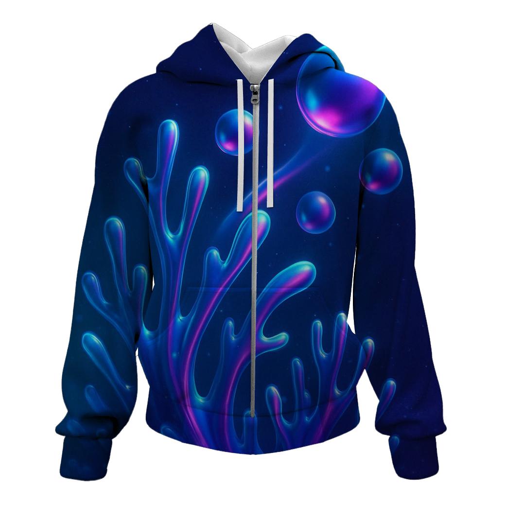 Chromatic Orbit Reef hoodie styles