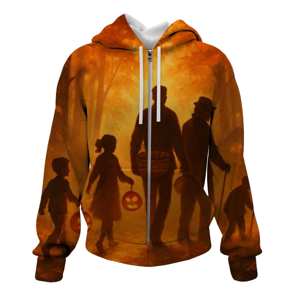 Golden Hour Gratitude Lantern Trail hoodies fashion