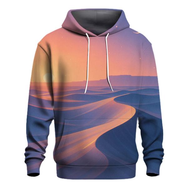 Lavender Wind Over Glass Dunes premium hoodies