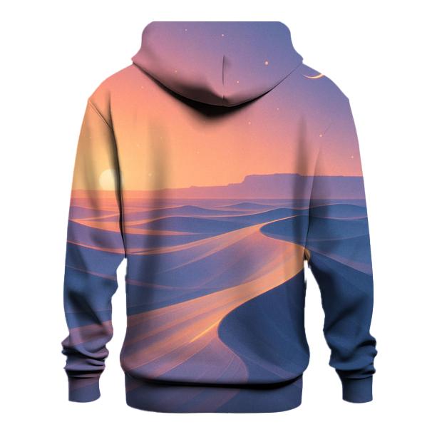 Lavender Wind Over Glass Dunes premium hoodies