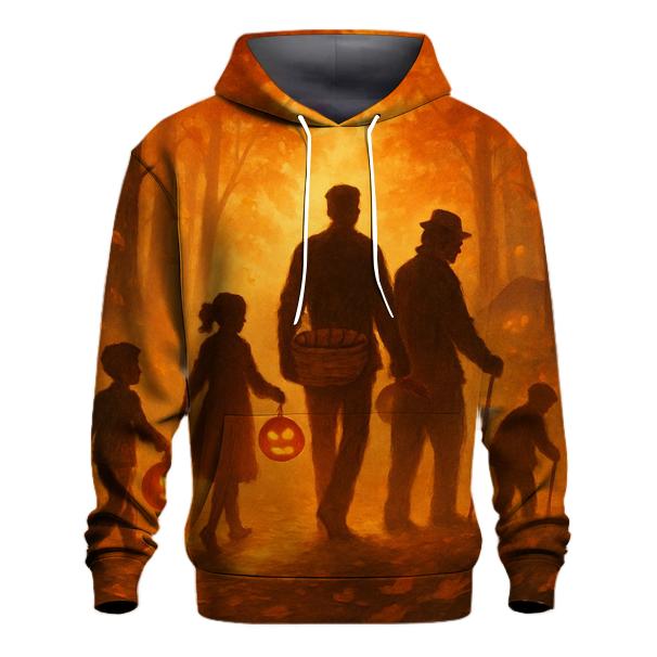 Golden Hour Gratitude Lantern Trail zip-up hoodies
