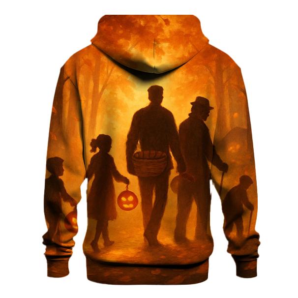 Golden Hour Gratitude Lantern Trail zip-up hoodies