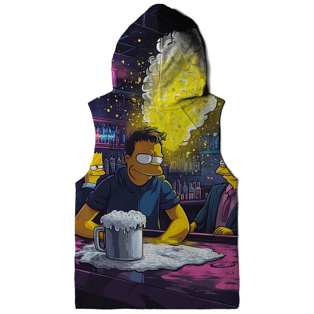 Moes Neon Nighttime Soda Storm zip-up hoodies