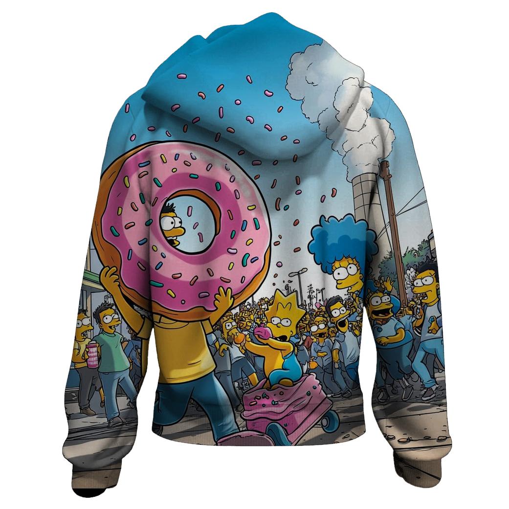 Springfield Sidewalk Stampede Surprise graphic hoodies