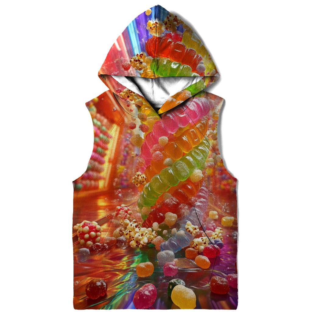 Gummy Tempest Candy Tornado embroidered hoodies