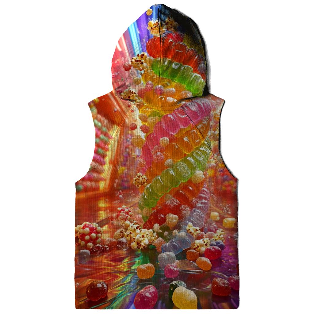 Gummy Tempest Candy Tornado embroidered hoodies
