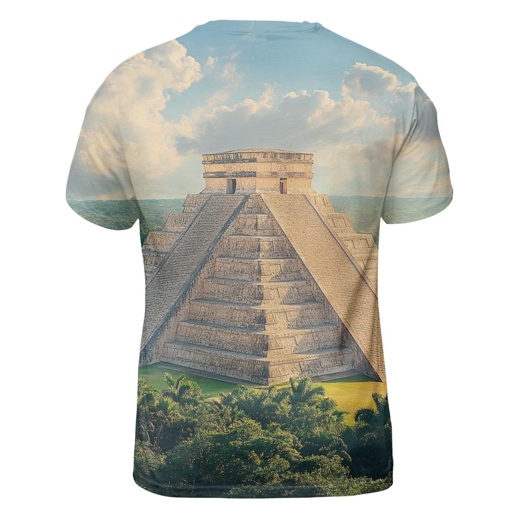 Chichen Itza - Cancun custom all-over print shirts