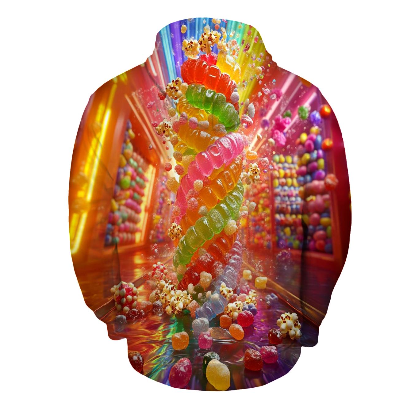 Gummy Tempest Candy Tornado hoodie designs