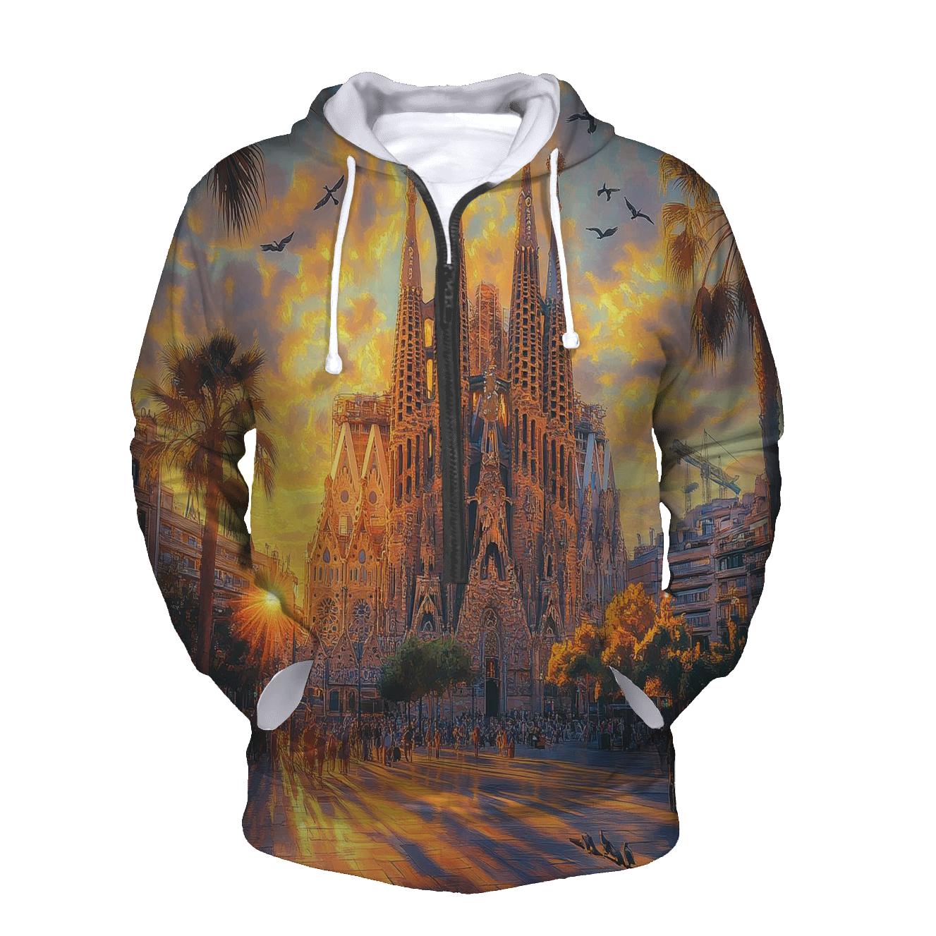 Sagrada Familia - Barcelona hoodie designs