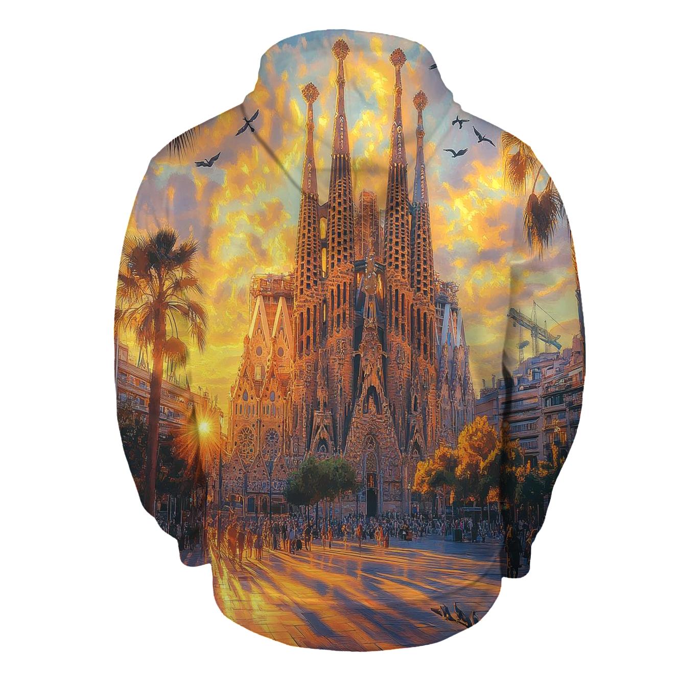 Sagrada Familia - Barcelona hoodie designs