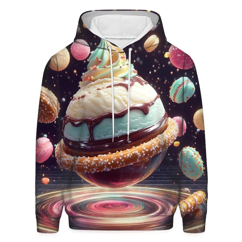 Midnight Sundae Arcade Orbit graphic hoodies