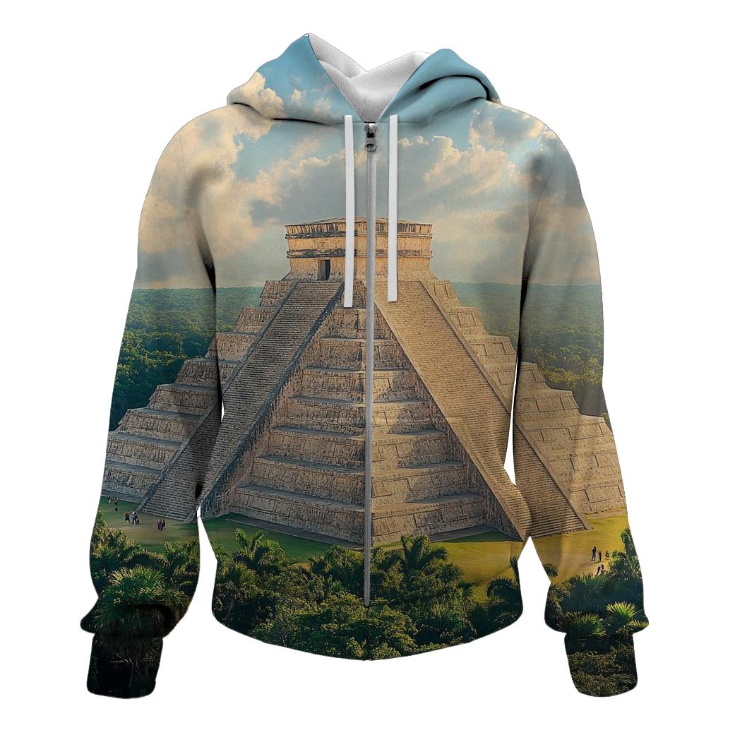 Chichen Itza - Cancun designer hoodies